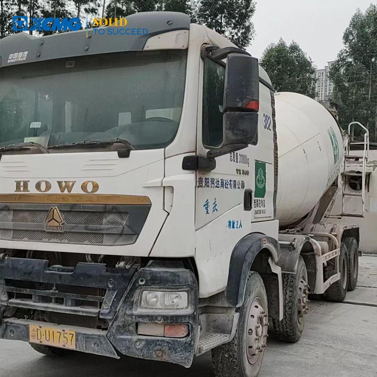 XCMG Official 12 m³ G4804B Used Mixer machines concrete concrete mixer truck price